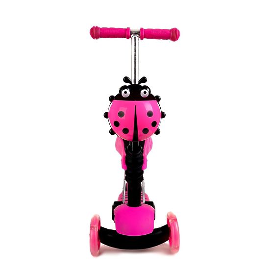 Dětské odrážedlo a koloběžka Beruška - růžové