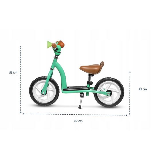 Dětské odrážedlo a koloběžka LIONELO Roy - mátové