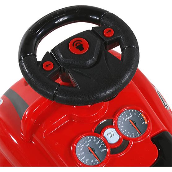 Dětské odrážedlo autíčko - žluté