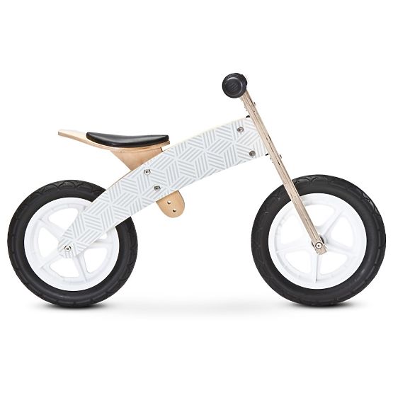 Dětské odrážedlo kolo Toyz Woody grey Šedá