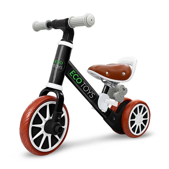 Dětské odrážedlo Rider 2v1 - černé