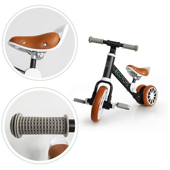 Dětské odrážedlo Rider 2v1 - černé