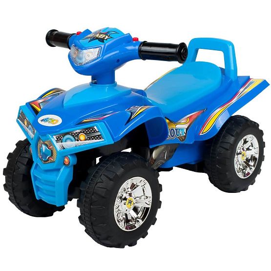 Dětské odrážedlo se zvukem Čtyřkolka Bayo blue Modrá
