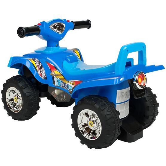 Dětské odrážedlo se zvukem Čtyřkolka Bayo blue Modrá
