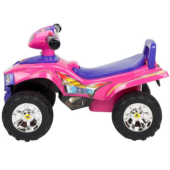 Dětské odrážedlo se zvukem Čtyřkolka Bayo pink Růžová