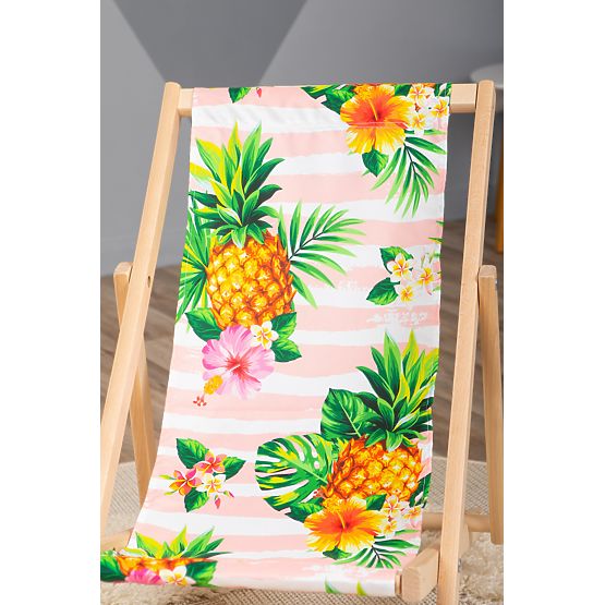Dětské plážové lehátko Ananas