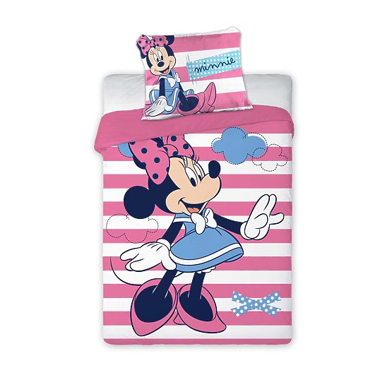 Dětské povlečení 135x100 + 60x40 Minnie Mouse 102