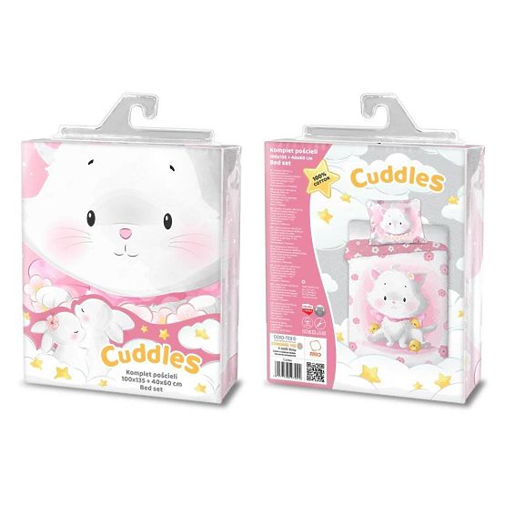 Dětské povlečení 135x100 cm + 60x40 cm Koťátko