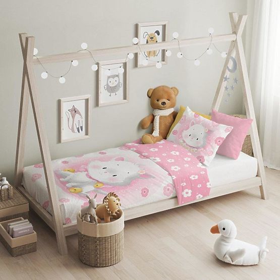 Dětské povlečení 135x100 cm + 60x40 cm Koťátko