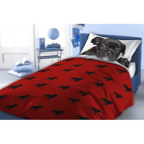 Dětské povlečení 140x200 + 70x90 French Buldog