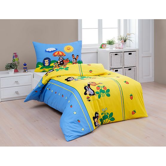 Dětské povlečení Krtek a jahůdky
