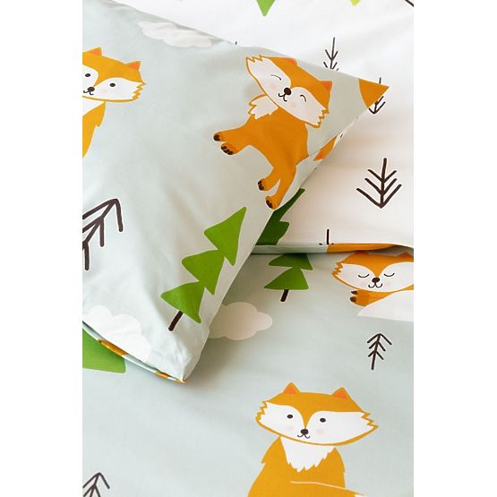 Dětské povlečení Matějovský 140x200 + 70x90 - Lišky