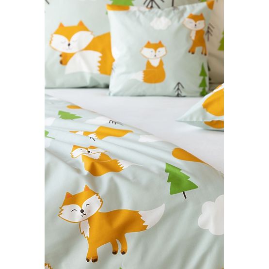 Dětské povlečení Matějovský 140x200 + 70x90 - Lišky