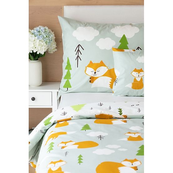 Dětské povlečení Matějovský 140x200 + 70x90 - Lišky