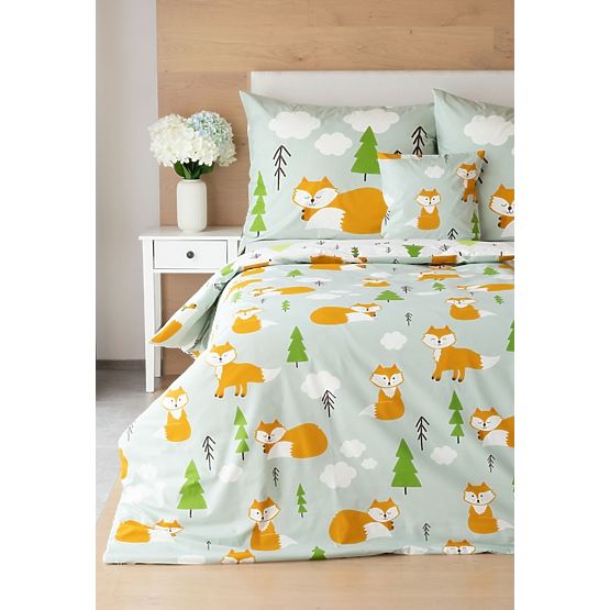 Dětské povlečení Matějovský 140x200 + 70x90 - Lišky