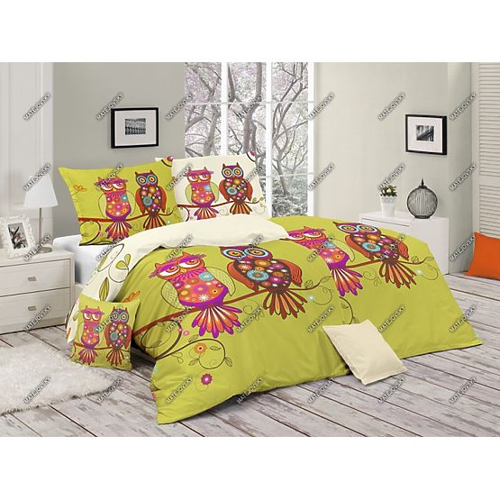 Dětské povlečení Matějovský - Sovičky