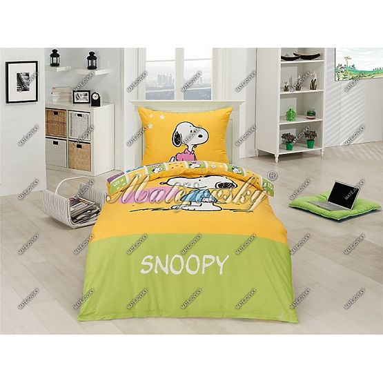 Dětské povlečení  Snoopy - Heart