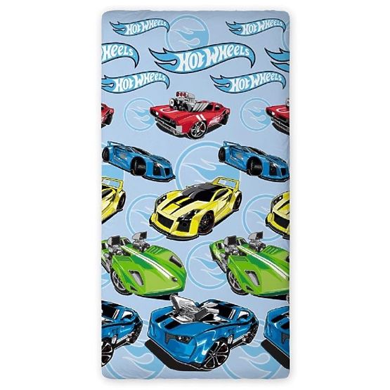 Dětské prostěradlo Hot Wheels 01