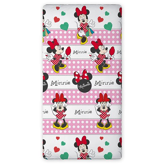Dětské prostěradlo Minnie Mouse  90x200
