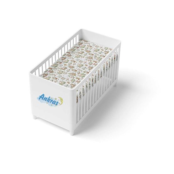 Dětské prostěradlo - zvířátka v houštinách 