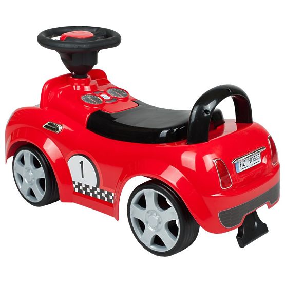 Dětské závodní odrážedlo se zvukem Bayo red Červená