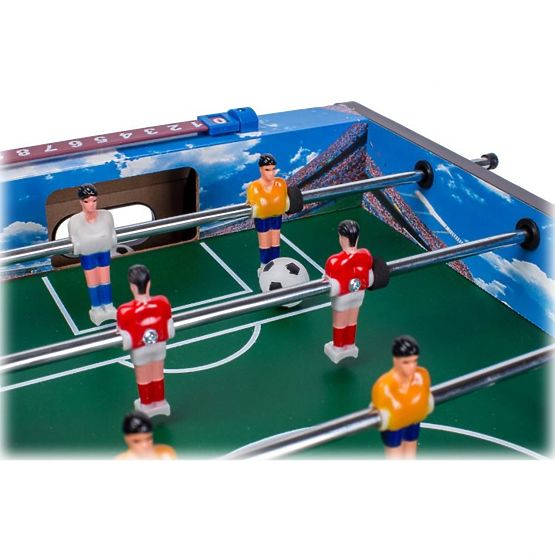 Dětský dřevěný stolní fotbálek