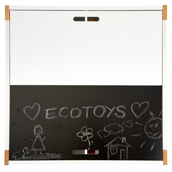 Dětský dřevěný stůl s židlemi Natural