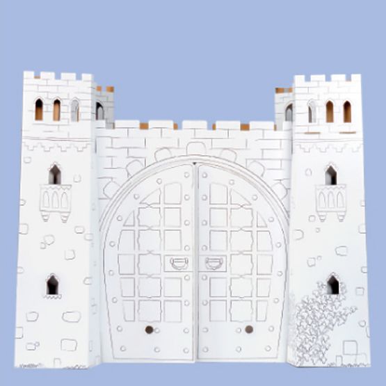 Dětský kartonový hrad Mystery