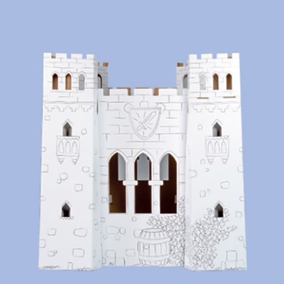 Dětský kartonový hrad Mystery