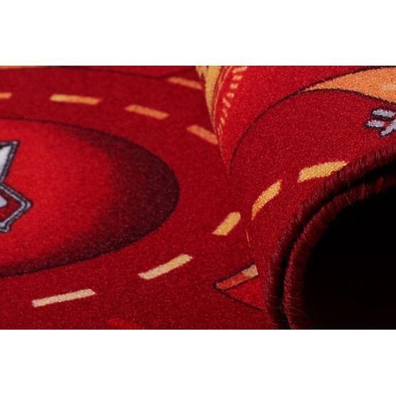 Dětský koberec - červené ulice CARS