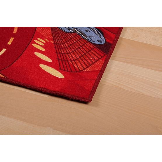 Dětský koberec - červené ulice CARS