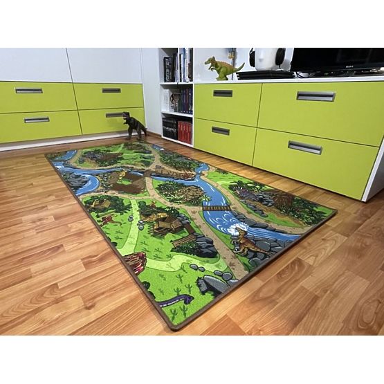 Dětský koberec - Dinosauři 