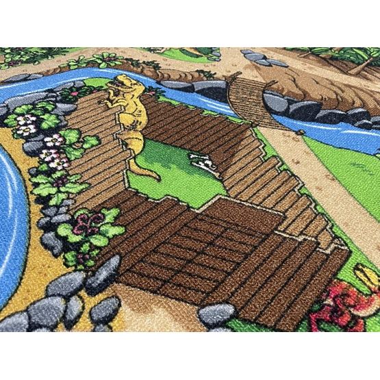 Dětský koberec - Dinosauři 