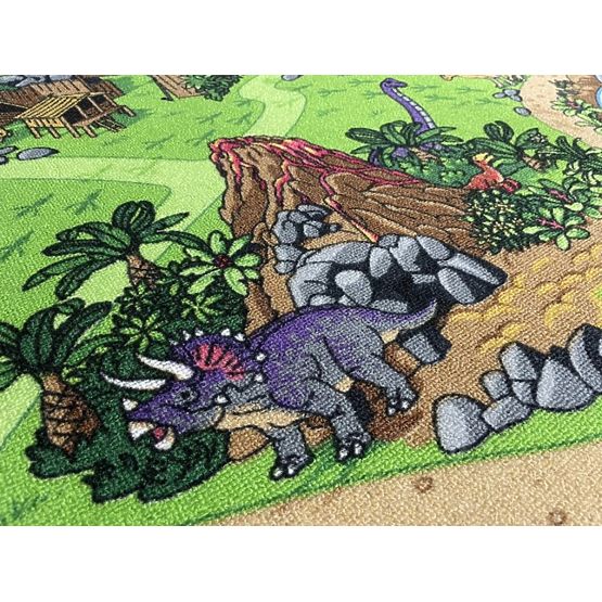 Dětský koberec - Dinosauři 