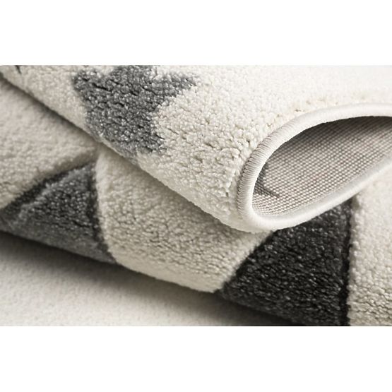 Dětský koberec Hory - šedý