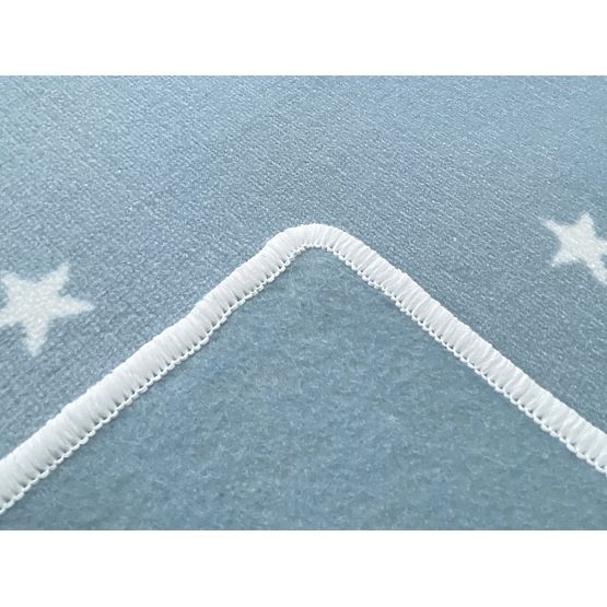 Dětský koberec Hvězdička - modrý