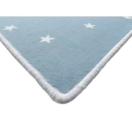 Dětský koberec Hvězdička - modrý