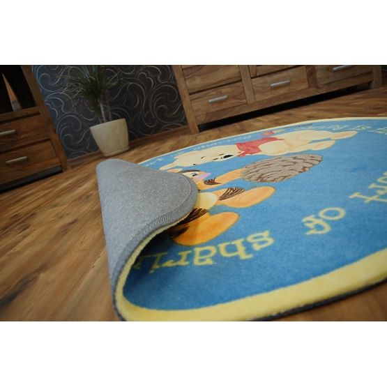Dětský koberec Medvídek Pú BABY 407 rozměr 140x140