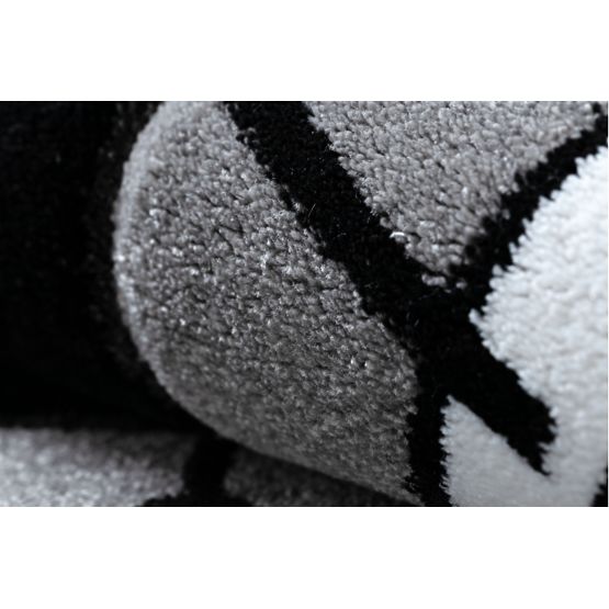 Dětský koberec PETIT - Cesty a silnice - šedý