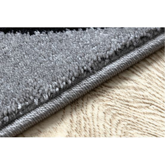 Dětský koberec PETIT - Cesty a silnice - šedý