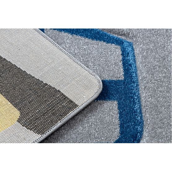 Dětský koberec PETIT - Dopravní prostředky - šedý