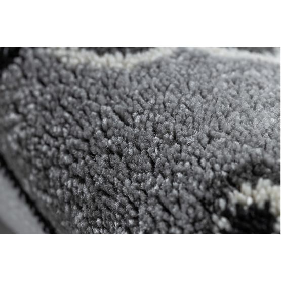 Dětský koberec PETIT - Město a silnice - šedý