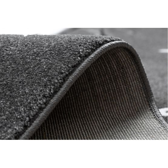 Dětský koberec PETIT - Sloník - šedo-bílý