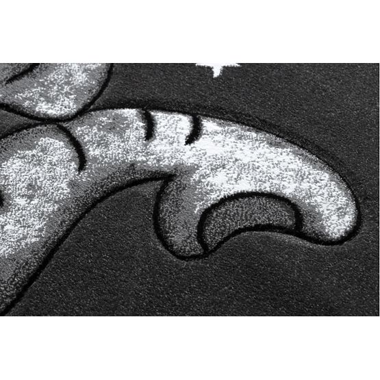Dětský koberec PETIT - Sloník - šedo-bílý