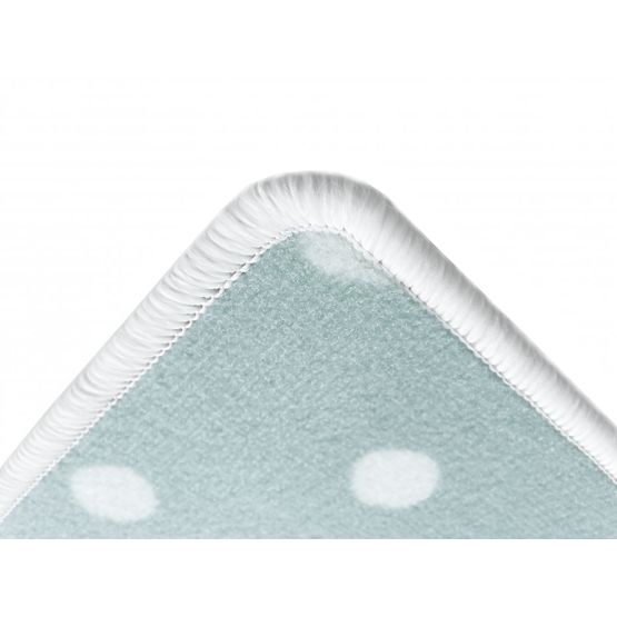 Dětský koberec Puntíky - mátový