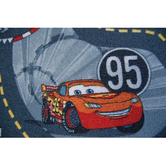 Dětský koberec CARS II - šedé ulice
