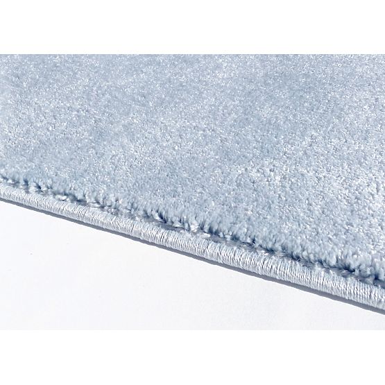 Dětský koberec STAR modrá/stříbrná-šedá