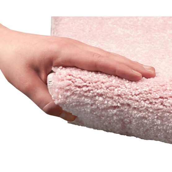 Dětský koberec STAR růžová/stříbrná-šedá