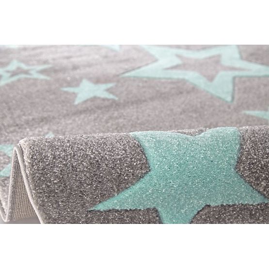Dětský koberec STARLIGHT grau/mint