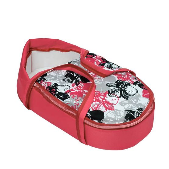 Dětský kočárek pro panenky 2v1 New Baby Veronika Růžová